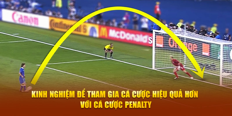 Kinh nghiệm để tham gia cá cược hiệu quả hơn với cá cược Penalty