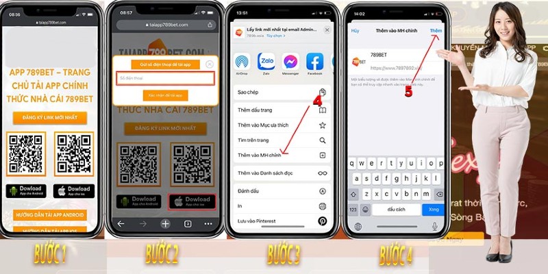 Hướng dẫn download về iOS